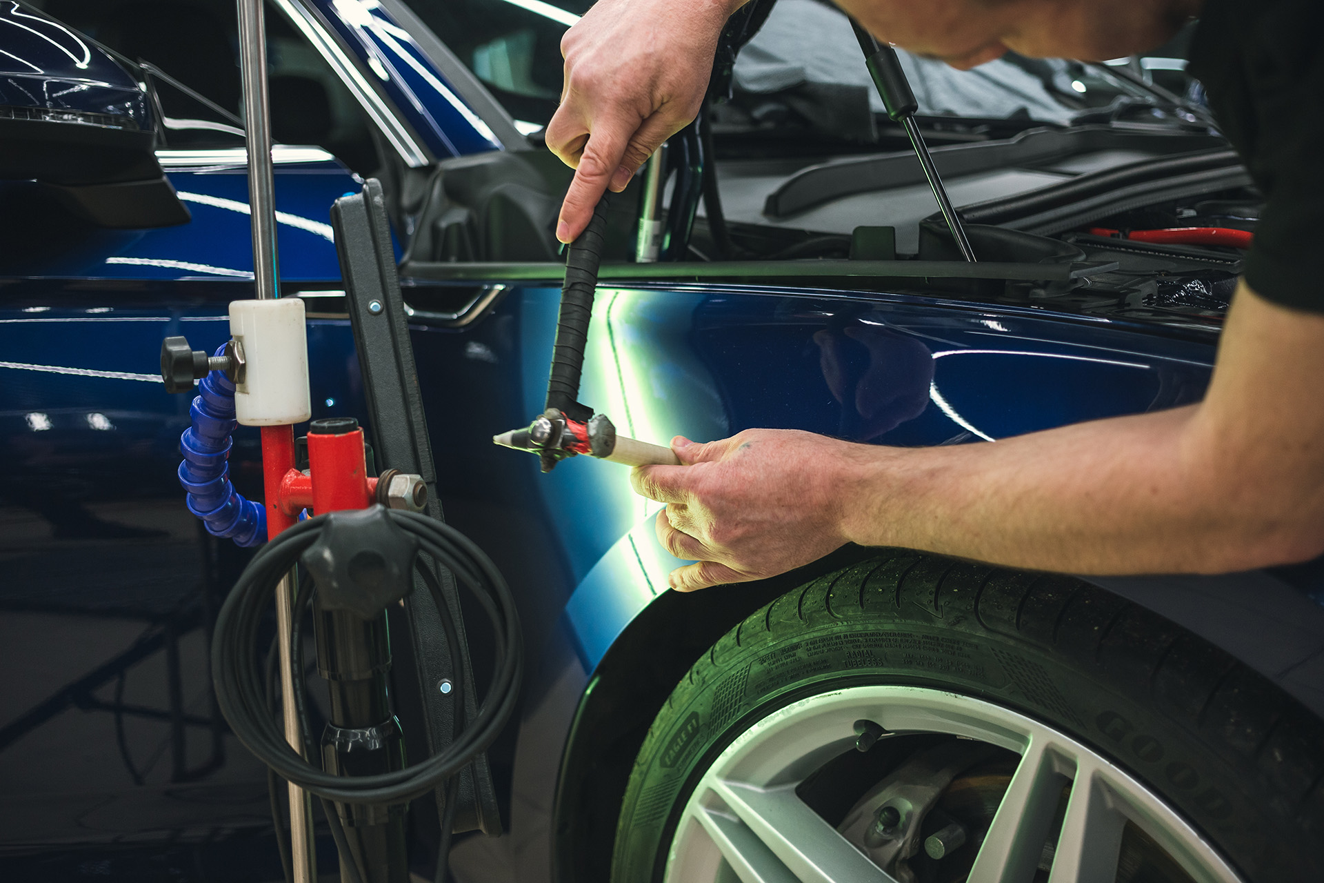 Paintless dent repair — DG Collision Experts